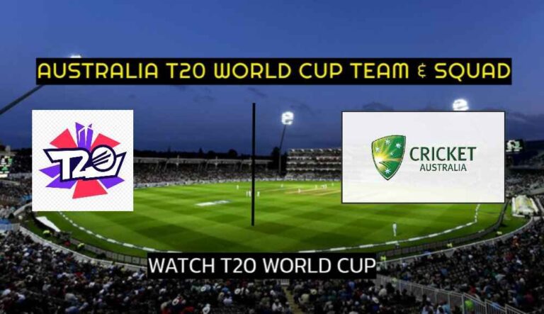 Australia Team Squad for ICC T20 World Cup