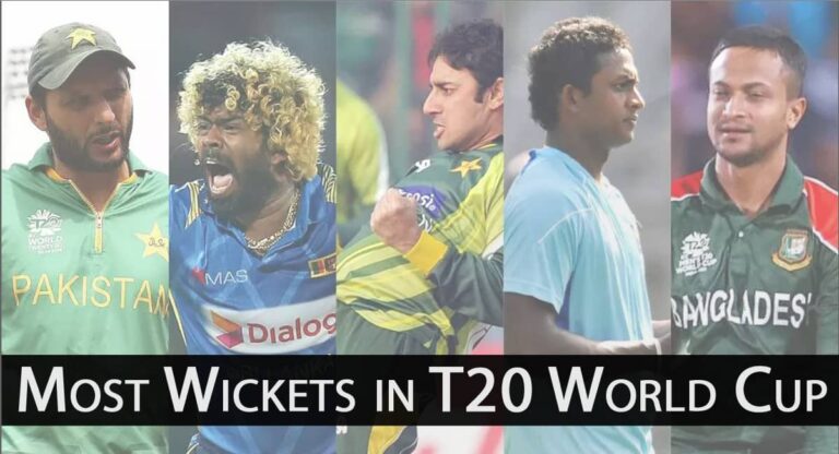 Most Wickets in T20 World Cup History