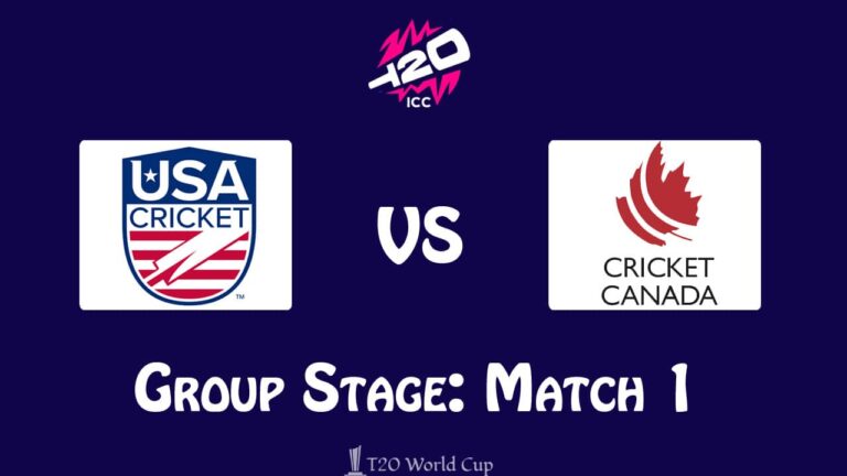 United States vs Canada Live Streaming T20 World Cup 2024