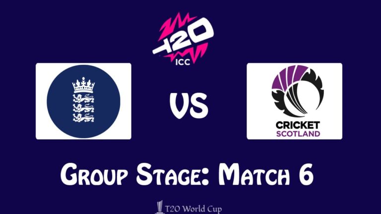 England vs Scotland Live Streaming T20 World Cup 2024